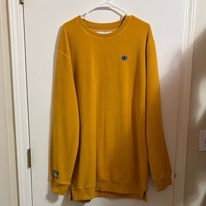 Dutch Bros Mustard Yellow Sweater